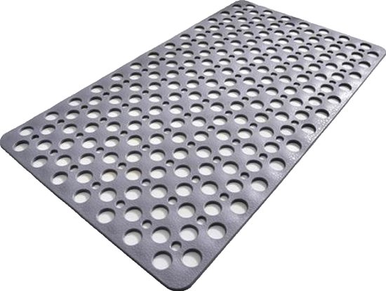 Rutschfeste Duschmatte – 75 X 43 Cm – 100 % Bpa-frei – Maschinenwaschbar – Schimmelresistent – Für Empfindliche Haut Geeignet – Blau