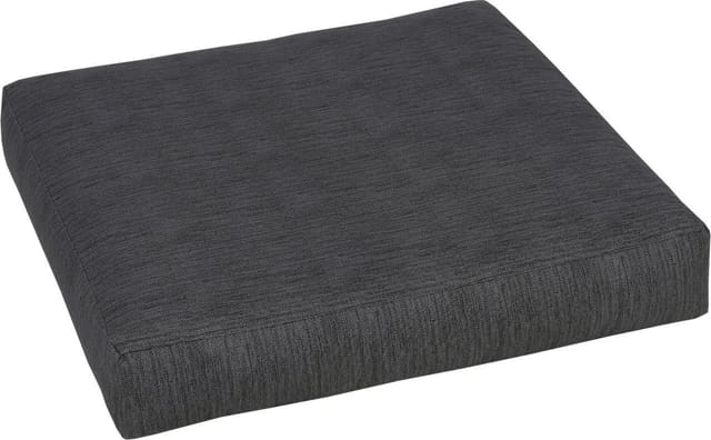 Lounge-Ersatzkissen 60 x 55-60 x 12 cm anthrazit Sitzkissen Sitzauflage - Go-de