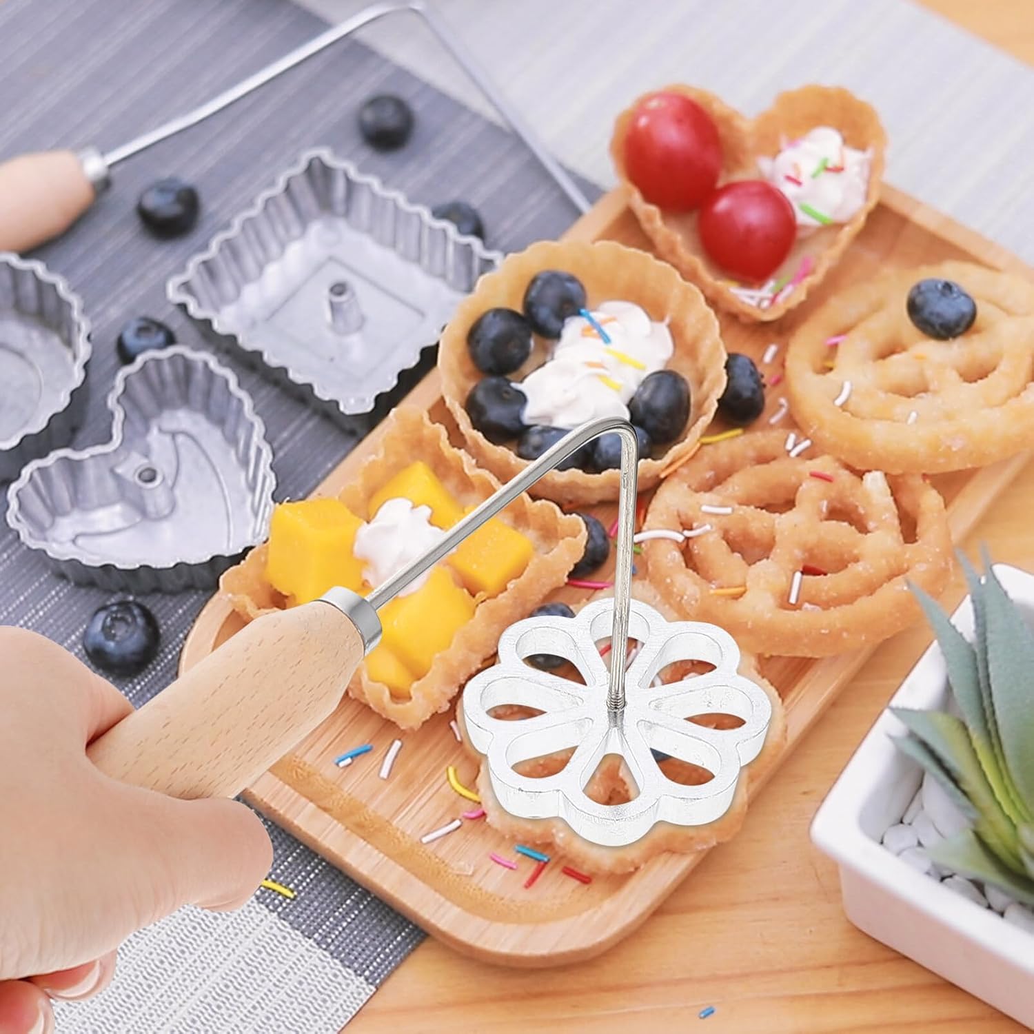 Ausstechförmchen-set Für Waffeln, Küchenhelfer
