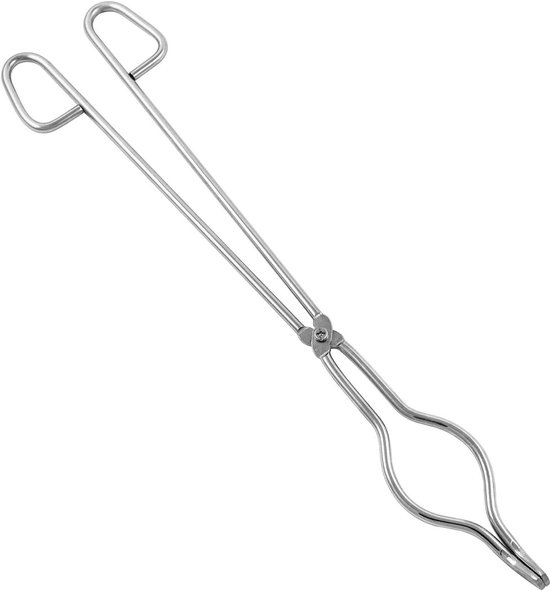 40 Cm Tiegelzange – Edelstahl – Geeignet Für Labor Und Industrie