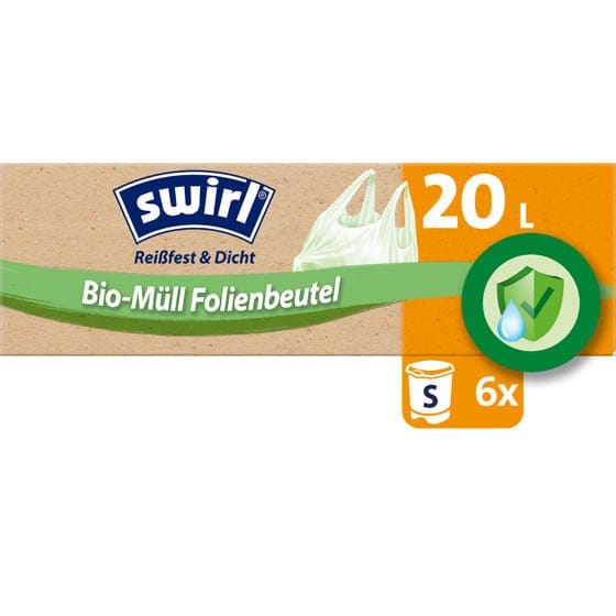 Swirl - Müllbeutel 45x24cm 20l Rolle mit 6 Stück