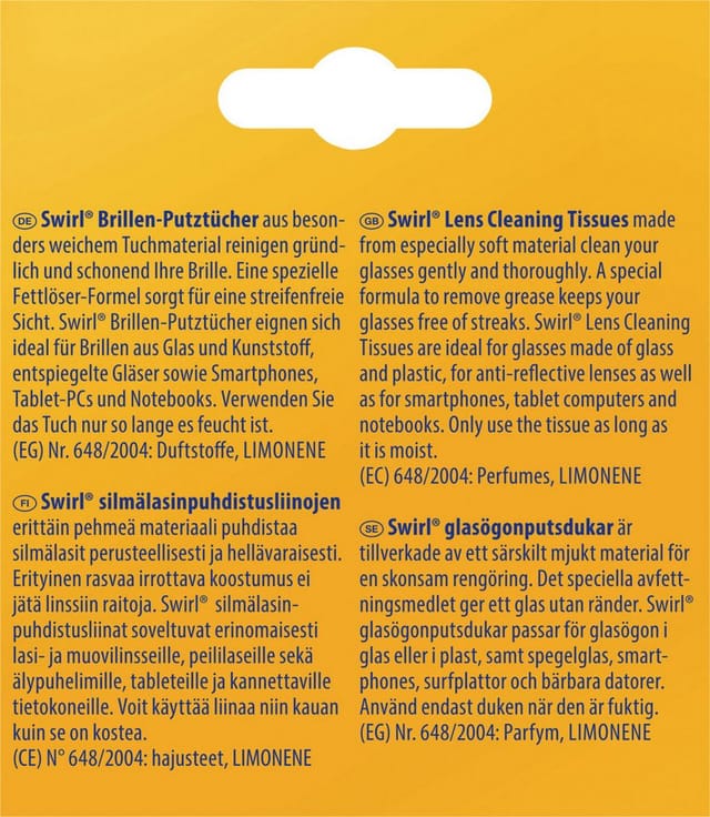 Brillen-Putztücher 30 Stück Küchenutensilien - Swirl