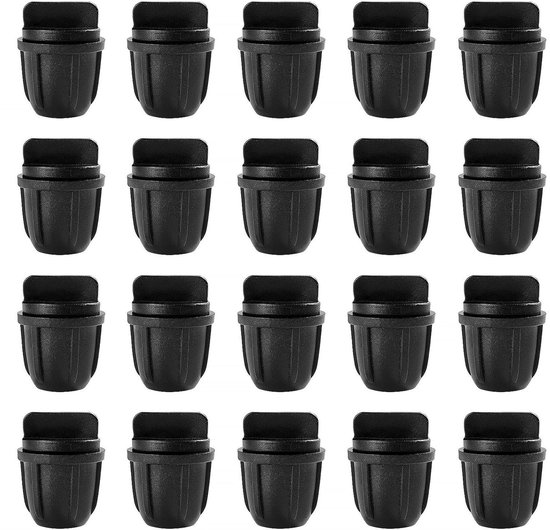 Bewässerungsanschluss – Tropfbewässerungsschlauchanschluss – Gartenbewässerung – Auslaufsichere Verbindung – 4/7-mm-schlauch – Schwarz