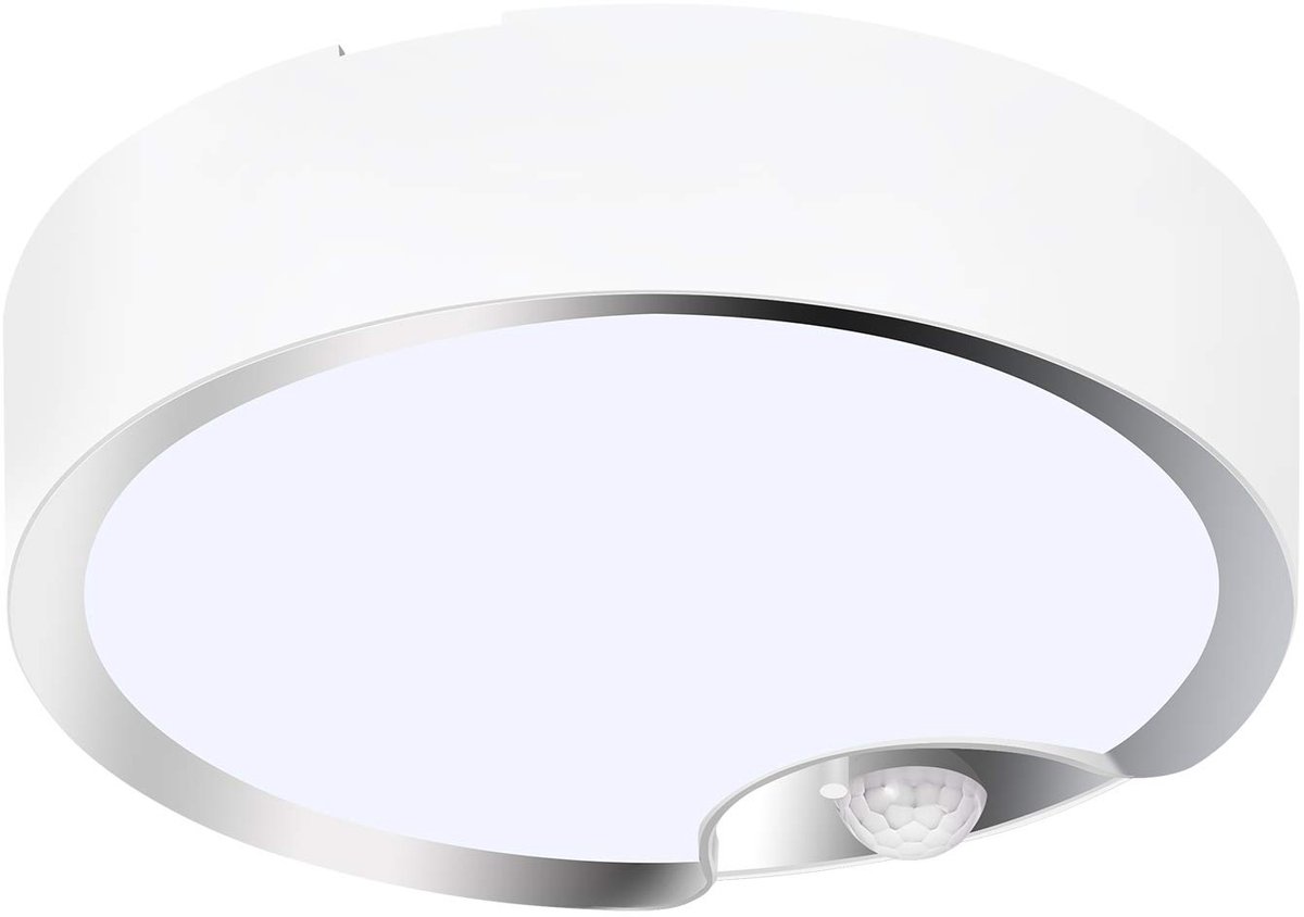 Deckenleuchte, Deckenleuchte Mit Bewegungsmelder, Batteriebetrieben, Led-deckenbeleuchtung Für Den Innen- Und Außenbereich, Z. B. Für Kleiderschrank Und Flur