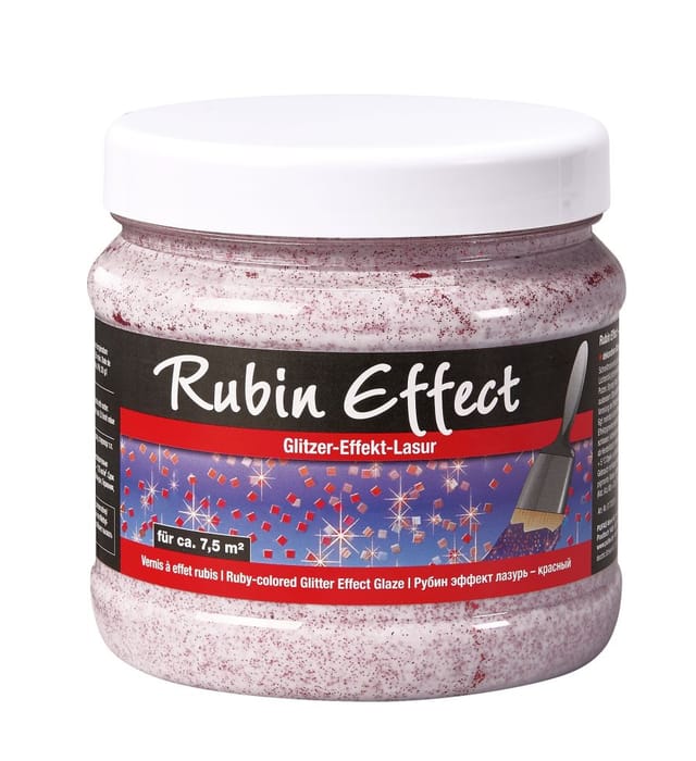Effekt Lasur 750 ml Lasur Rubin Struktur- & Effektfarbe - Decotric