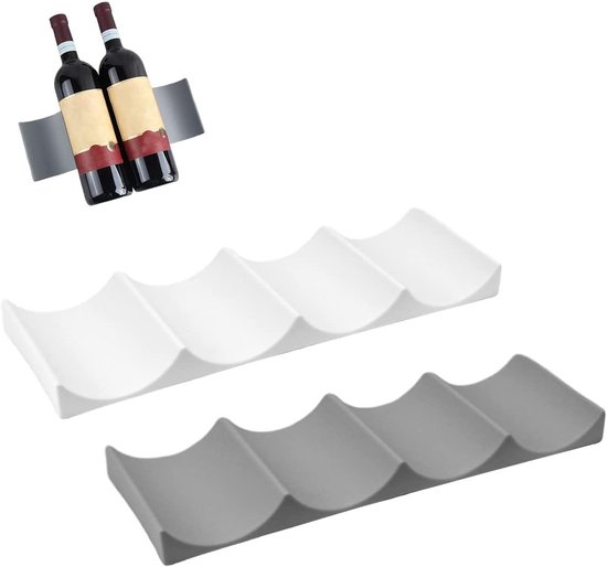 Praktische Flaschenregale Für Kühlschränke, Tische Und Schränke – Effiziente Aufbewahrung Für Wein- Und Bierflaschen.