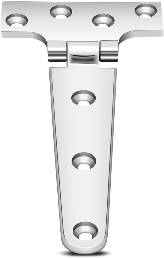 T-förmige Edelstahlscharniere – Robuste Türscharniere 151x75mm, Geeignet Für Den Hausgebrauch.