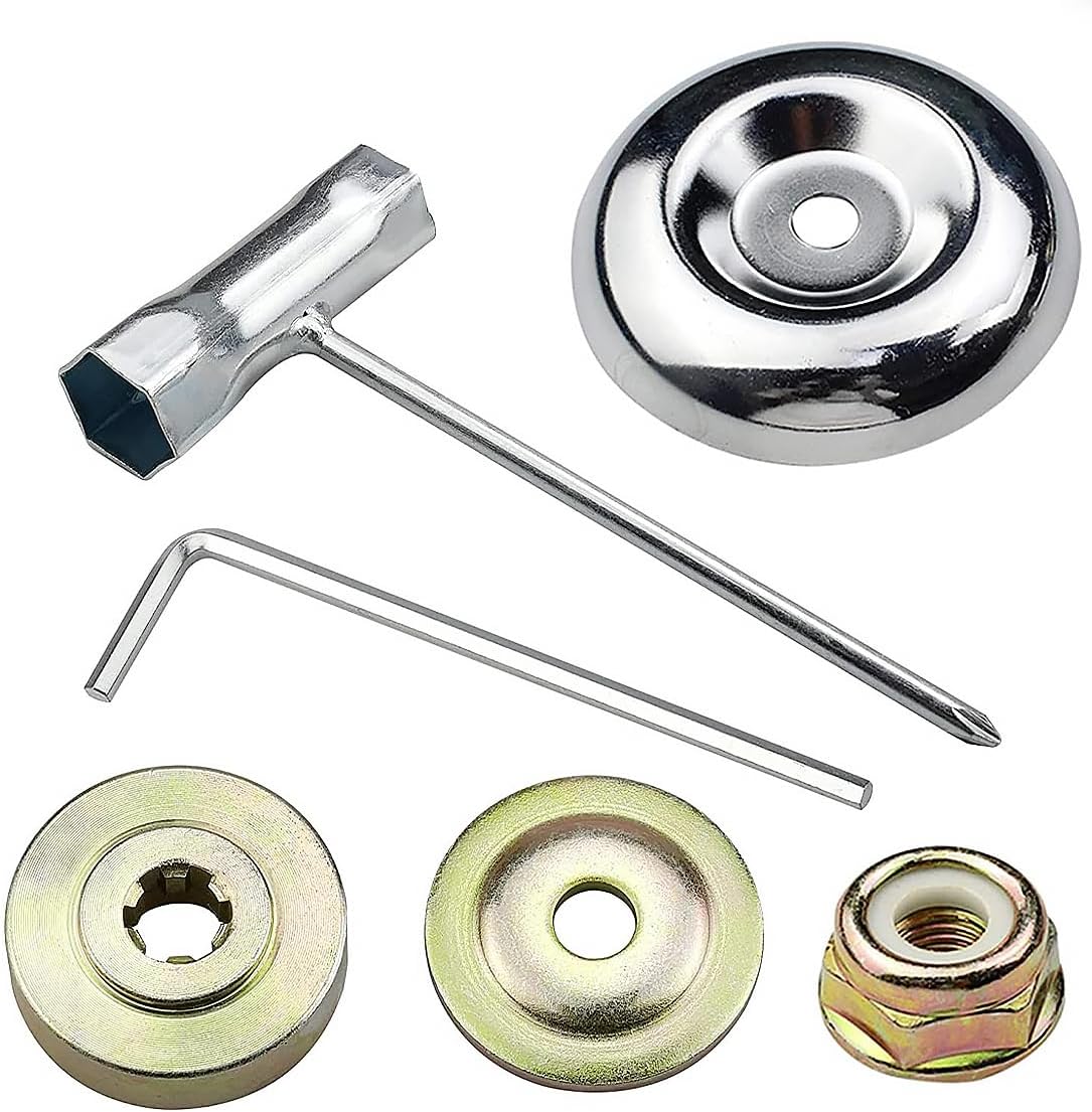 6-teiliges Freischneider-messerset, Universelles Metall-freischneiderzubehör, Geeignet Für Rasenmäher Und Freischneider.