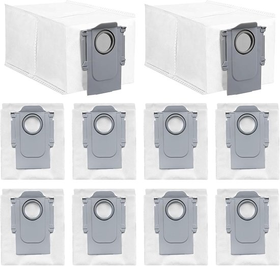 10 Staubsaugerbeutel Für Roborock Q Revo / P10 / P20 / V20 / S8 - Ersatzstaubbeutel