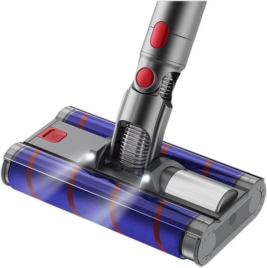 Motorisierter Bodenbürstenkopf Für Dyson V7 V8 V10 V11 V15, Austauschbarer Doppelwalzen-bodenbürstenkopf