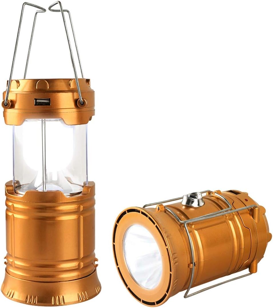 Tragbare, Wiederaufladbare Led-campinglampe Für Outdoor-abenteuer Und Wanderungen [energieklasse A]