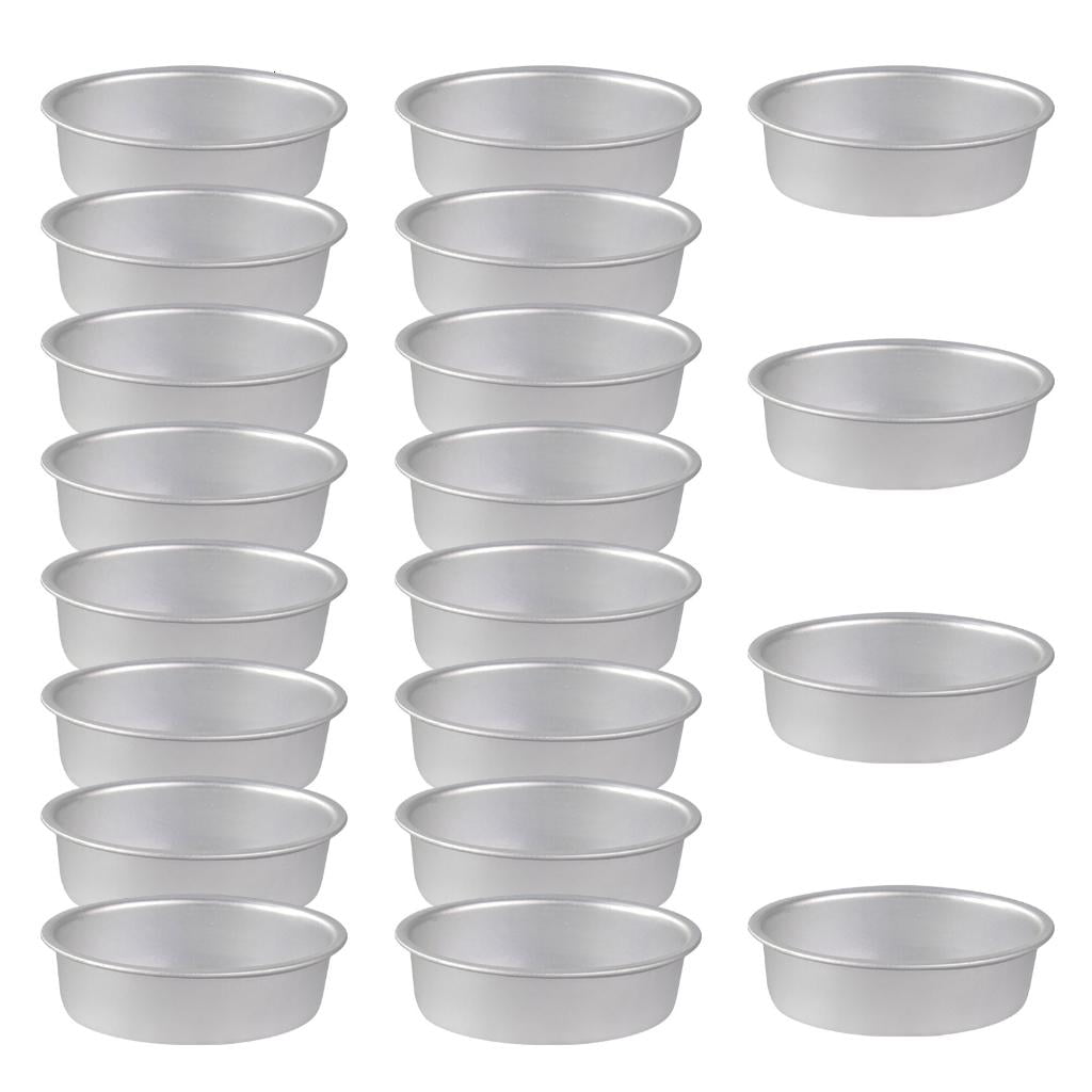 20 Robuste Ovale Aluminium-backformen Für Die Küche