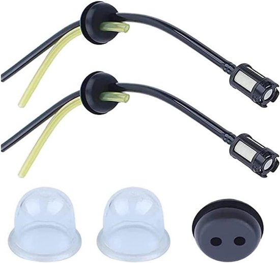 5-teiliges Kraftstoffschlauchset, Geeignet Für Freischneider, Inklusive Kraftstofffilter, Geeignet Für Rasenmäher, Heckenscheren Und Trimmer.