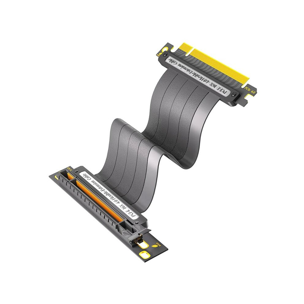 Pcie 4.0 Hochgeschwindigkeits-gpu-verlängerungskabel Mit Pci Express-schnittstelle, 20 Cm, 90°, Abgewinkelt.
