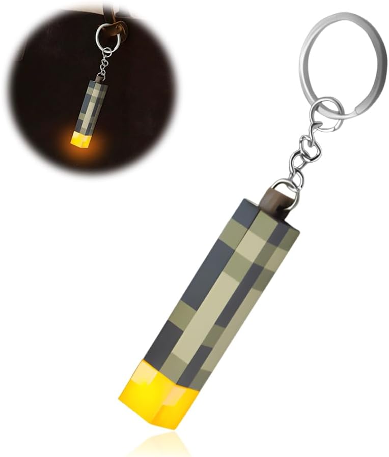2 Schlüsselanhänger-taschenlampen, Handgefertigte Wandlampe, Nachtlicht, 3d-nachttischlampe Mit Usb-wiederaufladbarer Glühbirne