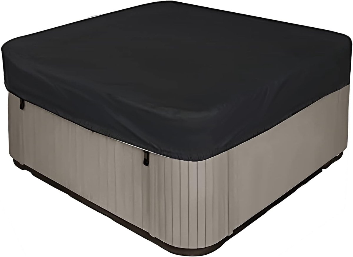 Quadratische Whirlpoolabdeckung – Wasserdichte Gartenmöbelabdeckung – Abdeckung Für Gartenmöbel – Whirlpool-abdeckung Für Den Garten – Wasserdichte, Uv-beständige Ersatzabdeckung