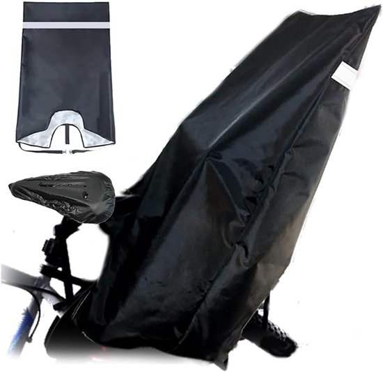 Regenschutz Für Fahrradsitze, Mit Reflektoren, Regenschutz Für Kindersitze, Universelle Wasserdichte Abdeckung Für Kinder, 85 X 65 X 55 Cm