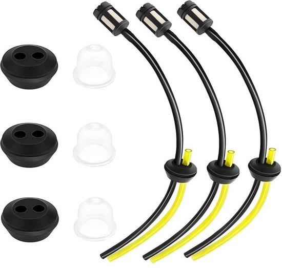 Universelles Kraftstofffilter-set – 3-teilig – Geeignet Für Rasenmäher Und Freischneider