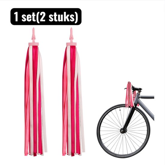 Bunte Fahrradquasten Und Lenkerbänder Für Kinder, 32-teiliges Set Aus Polyester