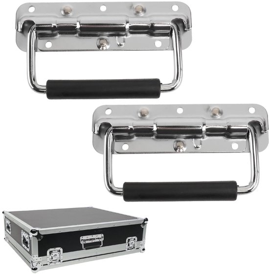 140 Mm Lange, Klappbare Federgriffe Aus Edelstahl Für Koffer, 2er-pack, Geeignet Für Lautsprecher Und Werkzeugkästen