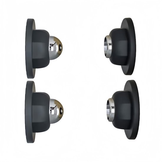 2er-pack Türstopper In Verschiedenen Ausführungen, Selbstklebende, Magnetische, Wandmontierte Türpuffer Zur Kollisionsvermeidung.