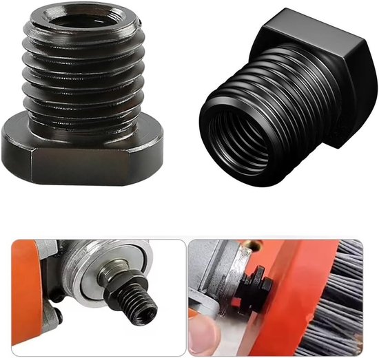 2-teiliger M10-auf-m14-winkelschleifer- Und M16-gewindewellen-konverteradapter