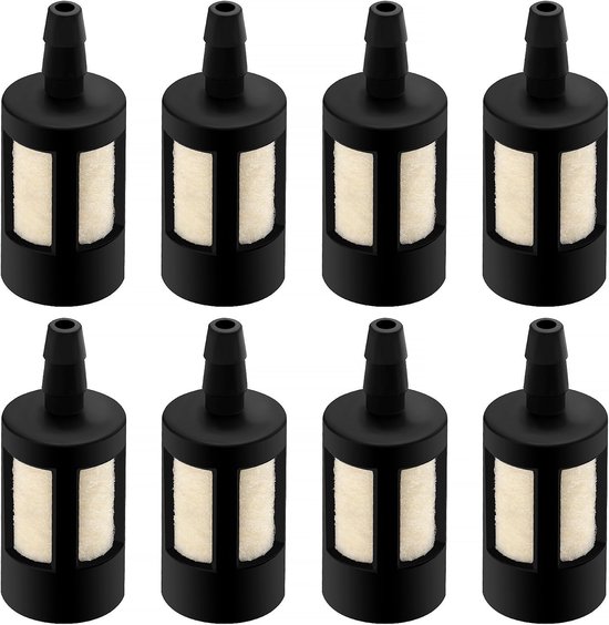 8er-pack Benzinfilter – Für Benzin-kettensägen – Kraftstofffilter – Für Kettensägen – Rasenmäher