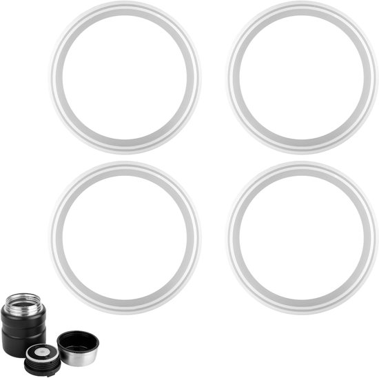 4er-pack Silikon-ersatz-o-ringe - Für Thermoskannen 16/24oz