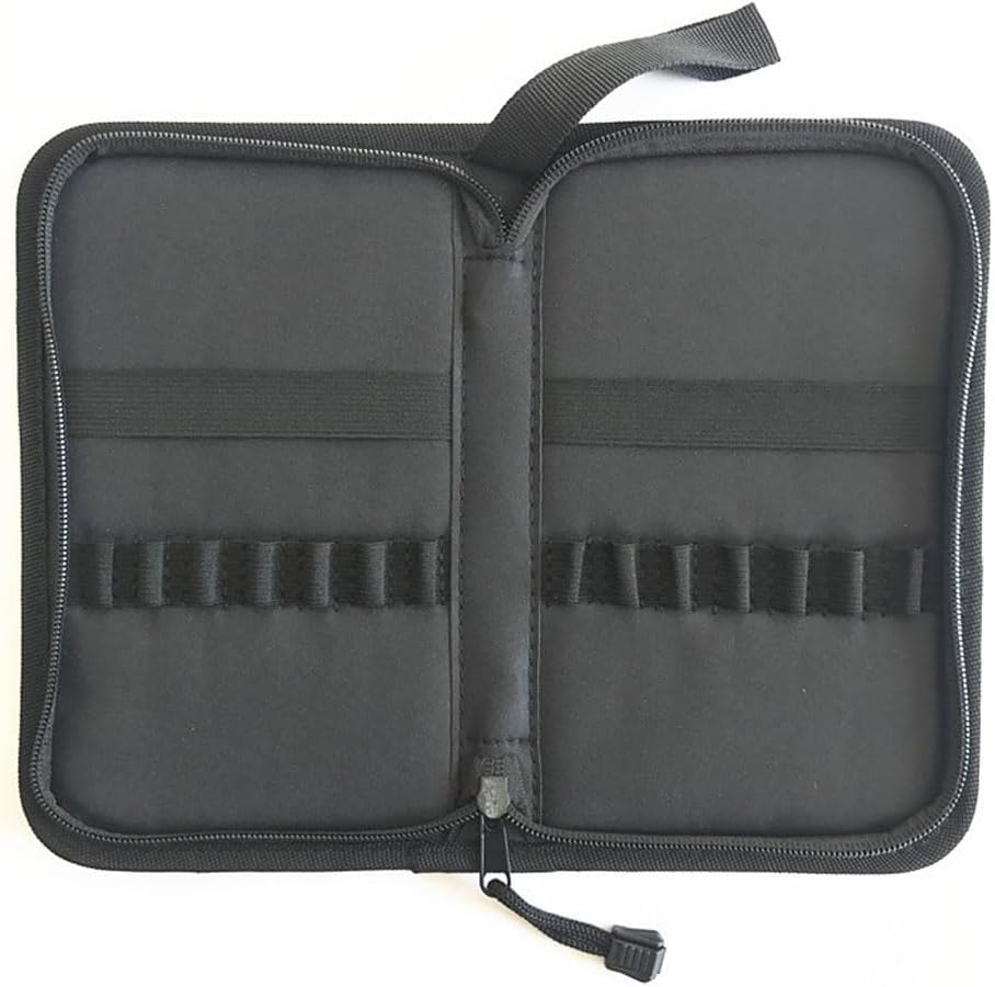 Aufbewahrungstasche Für Töpferwerkzeuge (1 Stück) – Schwarze Werkzeugtasche Für Tonmodellierwerkzeuge – Geeignet Für Keramikwerkzeuge, Modellbau Und Künstlerbedarf