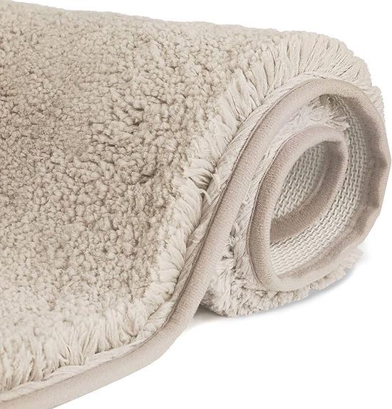 Langflorige, Rutschfeste Mikrofaser-badematte, Hoch Saugfähig, Maschinenwaschbar, Ideal Für Dusche Und Bad