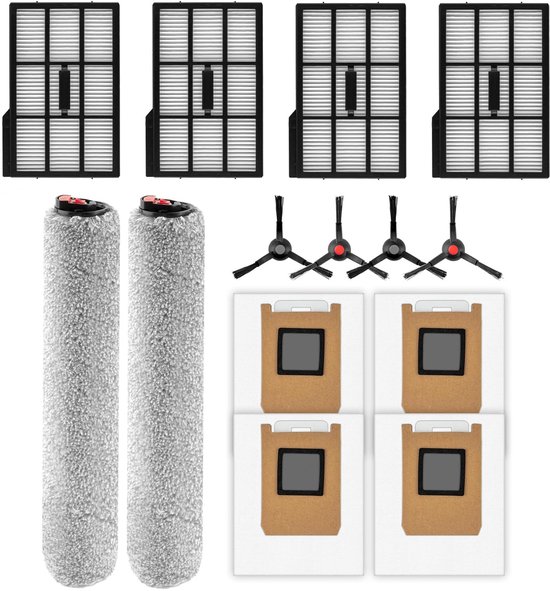14-teiliges Zubehörset Für Eufy Omni E25/e28 - Wischmopps/filter/beutel