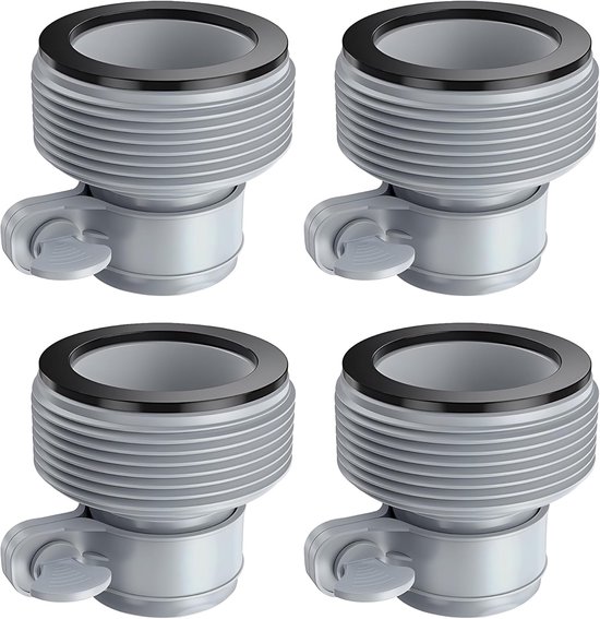 4er-packung Poolschlauchverbinder Typ B – Poolschlauchverbinder – Passend Für Intex-poolpumpen, 1,25–2,5 Zoll