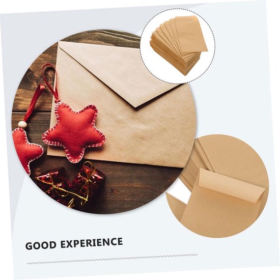 100 Stück Kleine Braune Kraftpapiertüten, Mini-samen- Und Geschenkverpackungstüten Für Hochzeiten Und Weihnachten (10 X 6 Cm)