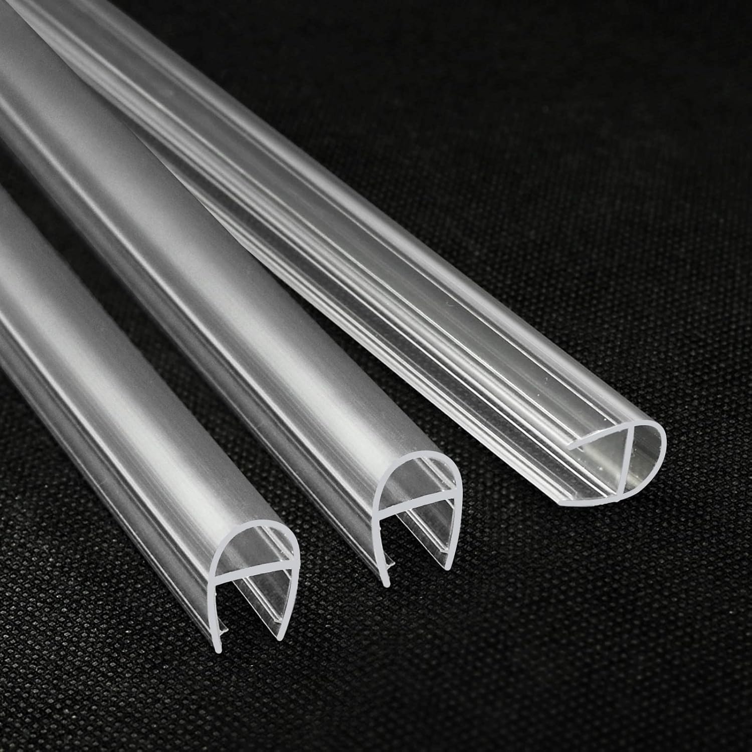 Set Mit 3 Stück 39 Zoll Langen Bodendichtungen Für 3/8 Zoll Rahmenlose Duschtüren