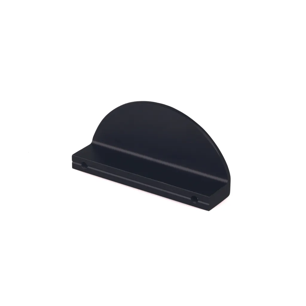 Halbkreisförmige Möbelgriffe, 64 Mm Lochabstand, Geeignet Für Küchenschränke, Schubladenschränke, Sideboards Usw., Schwarz, 5er-packung.
