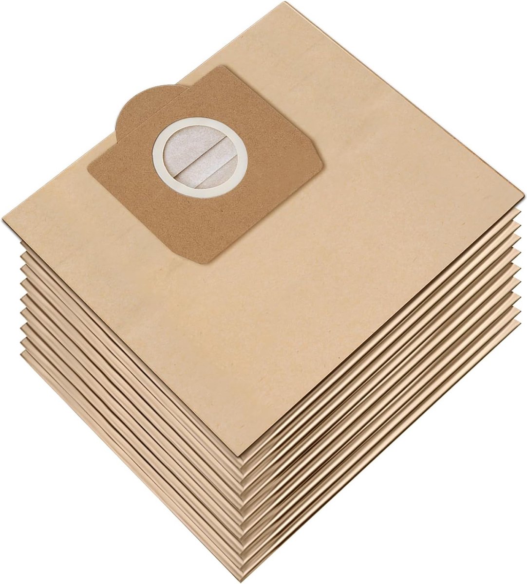 10er-pack Ersatz-papierfilterbeutel Für Kärcher Staubsauger Wd3, Wd3p, Mv3 (6.959-130.0, 80x22cm)