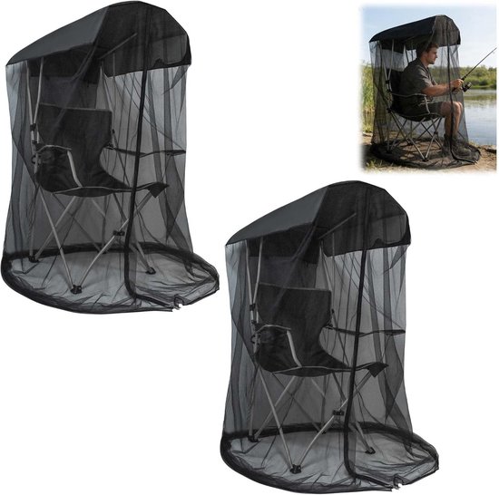 Hochwertige Moskitonetze (2er-pack), Extra Langes, Feines Netzgewebe Für Camping.