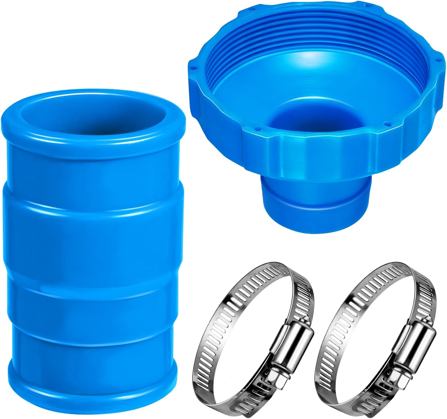 2-teiliges Pool-staubsauger-schlauchadapter-set Für Intex Clip Ersatz-oberflächenskimmer, Minifilter, Bodenreiniger