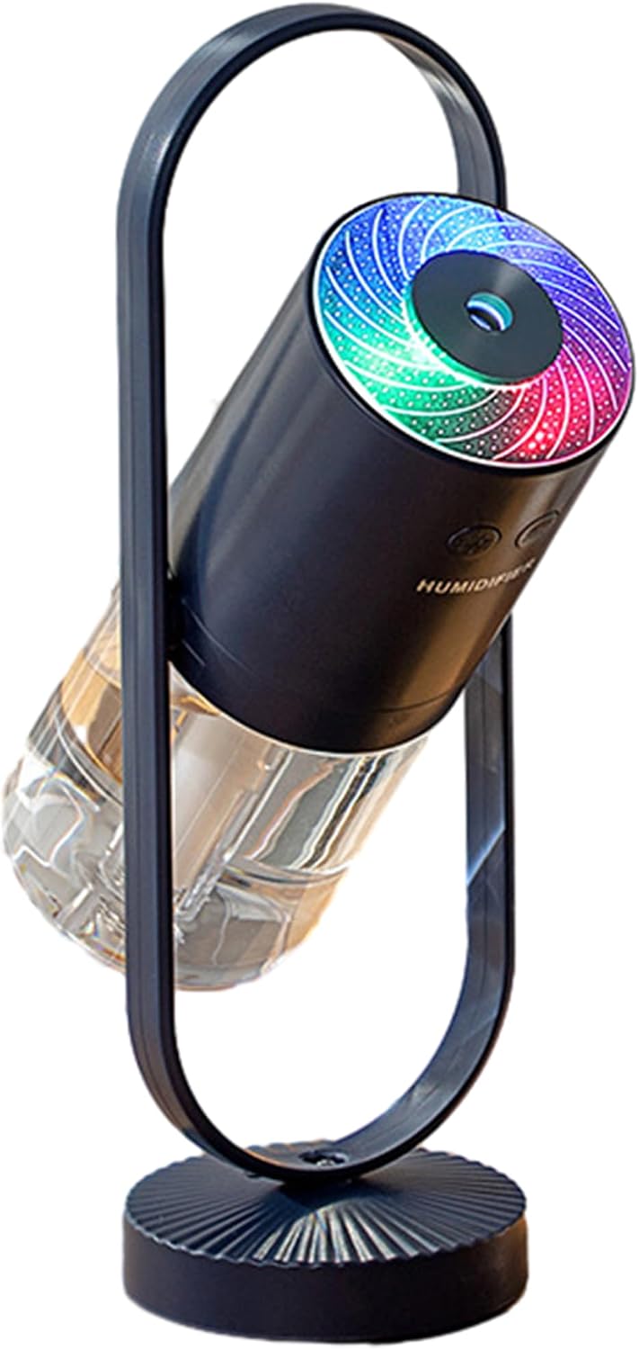 Tragbarer Mini-luftbefeuchter – 200 Ml Kaltnebel-luftbefeuchter Mit Nachtlicht – Usb-luftbefeuchter Für Den Schreibtisch – Für Kinderzimmer Und Reisen – 200 Ml