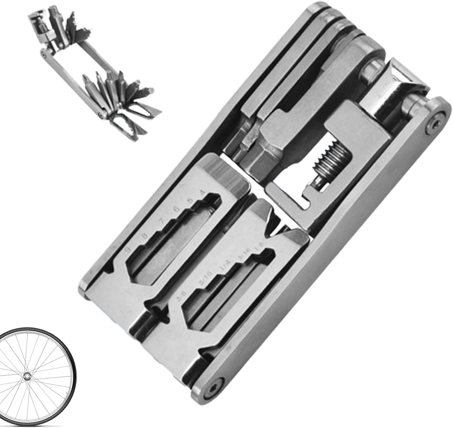 Fahrradreparaturset – Multifunktionsschlüssel Und Schraubendreher Radfahrerset Geeignet Für Mountainbikes, Rennräder Und Motorräder