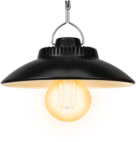 Kreative Retro-led-zeltlampe Für Camping, Tragbar, Ipx4-zertifiziert, Wiederaufladbar, Hohe Helligkeit