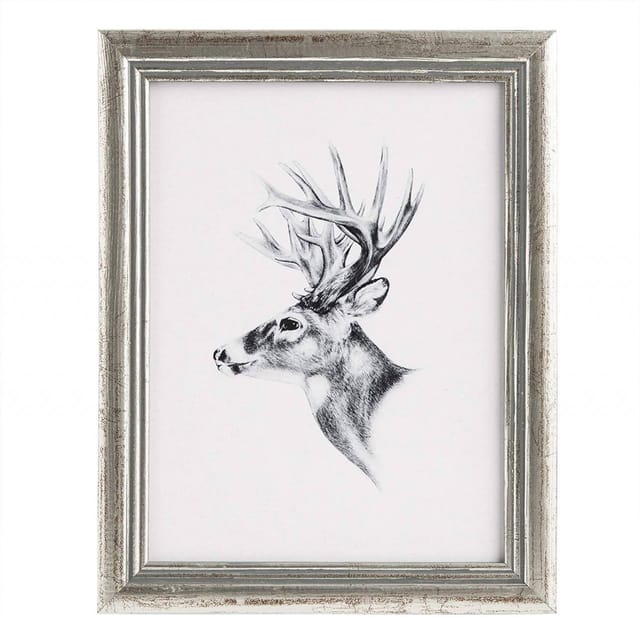 Bilderrahmen Fotogalerie, Holz Rahmen, Glasscheibe, Artos Stil silber 30x45 cm - Woltu