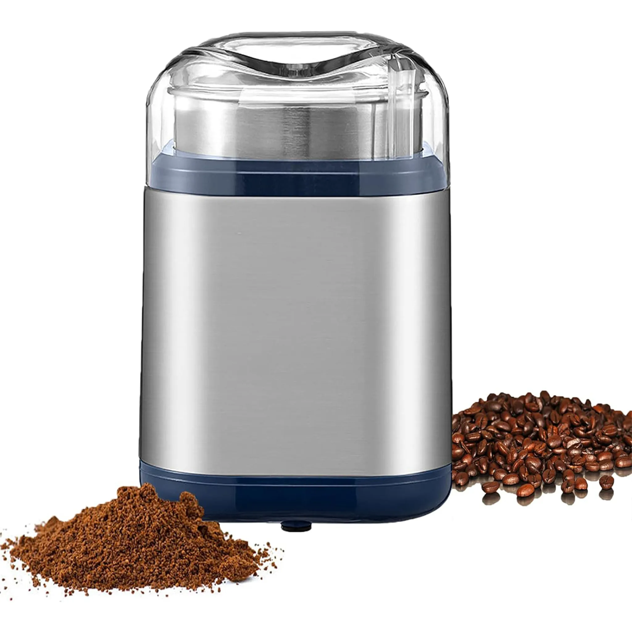 Elektrische Vanille- Und Gewürzmühle, 200 Watt, Kompakt Und Tragbar, Einfach Ein- Und Auszuschalten. Mahlt Schnell Kräuter, Gewürze Und Blüten.