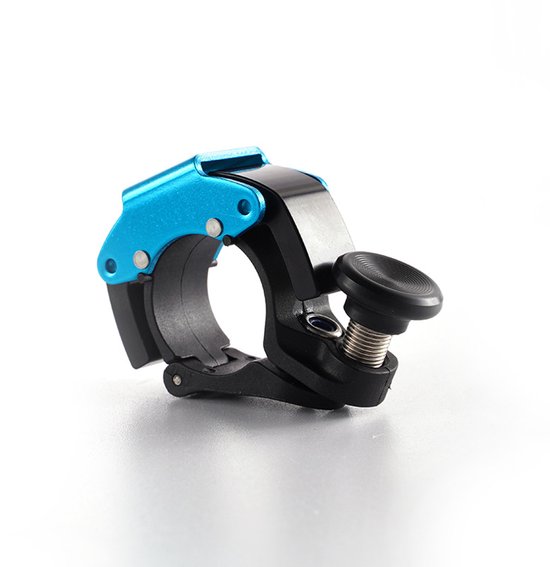 Mini-fahrradklingel Aus Aluminiumlegierung Mit Einem Lauten 100-dezibel-ton. Geeignet Für Fahrräder Und Mountainbikes Mit 22–24 Mm Lenkerdurchmesser. Farbe: Schwarz.