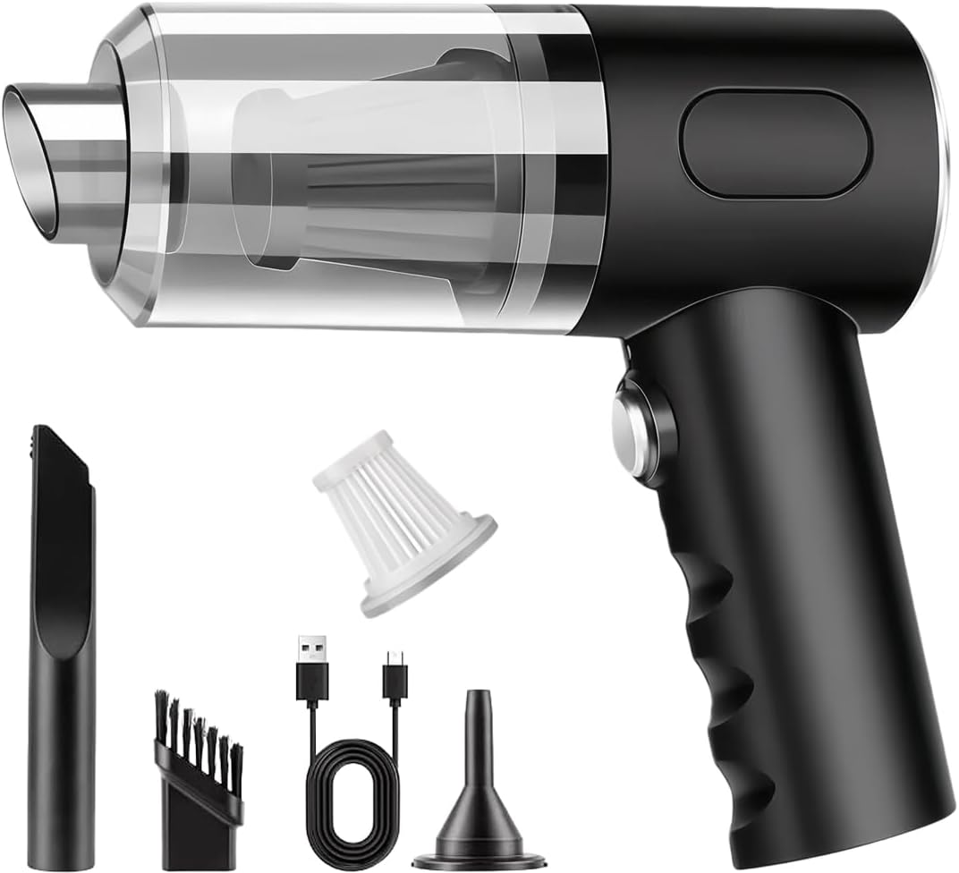 22000 Pa Akku-handstaubsauger 3-in-1 Für Auto & Haushalt