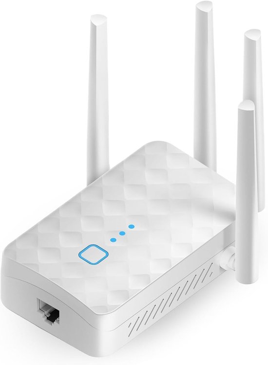 Leistungsstarker Wlan-repeater Mit Bis Zu 1200 Mbit/s, Dualband (5 Ghz Und 2,4 Ghz), Ideal Für Heimnetzwerke Und Gaming, Verbessert Die Wlan-abdeckung Und Die Signalstärke.