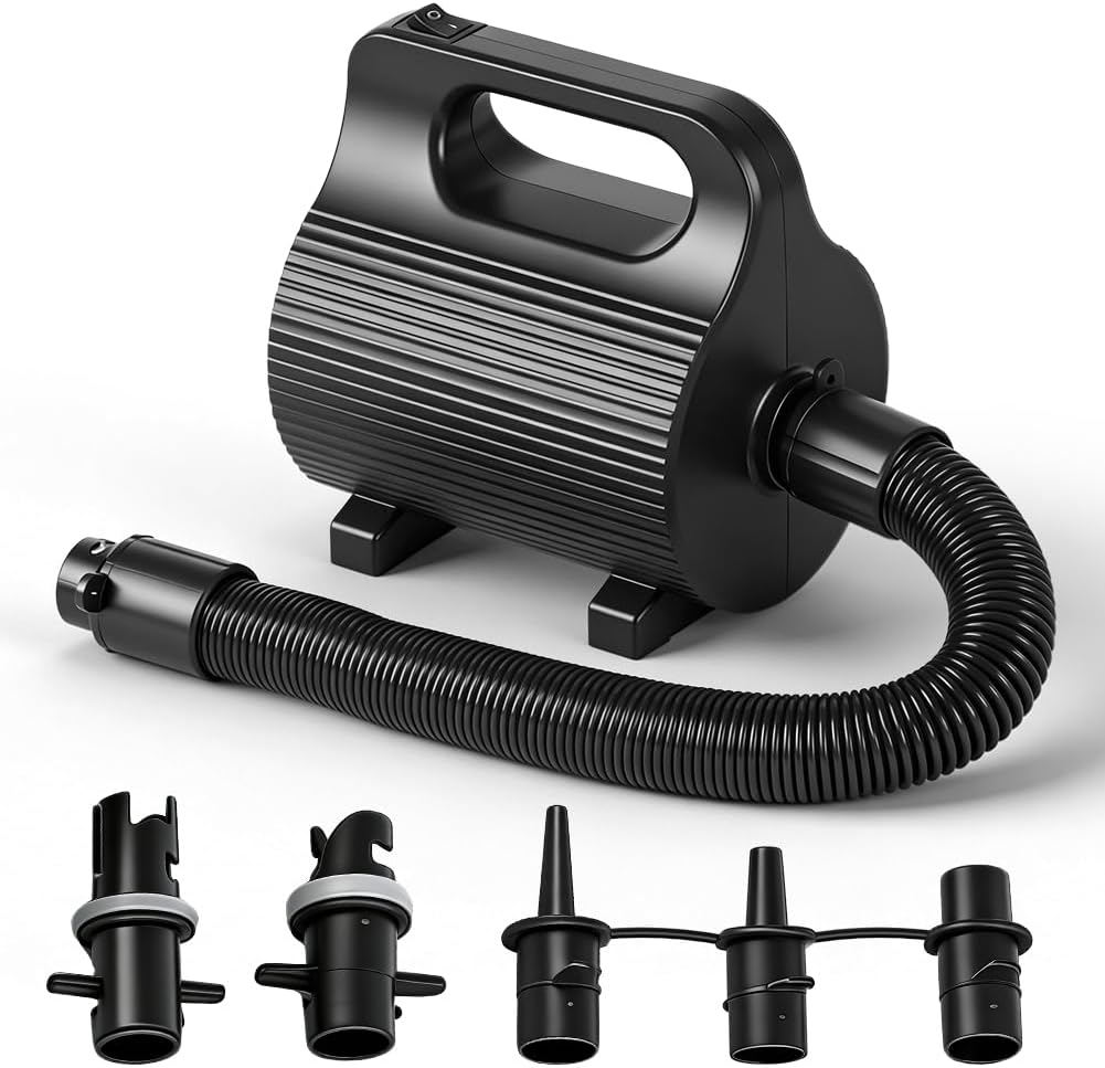 Tragbare Elektrische Luftpumpe, Wiederaufladbar, Tragbar, Für Aufblasbare Gegenstände, Z. B. Für Schwimmbecken