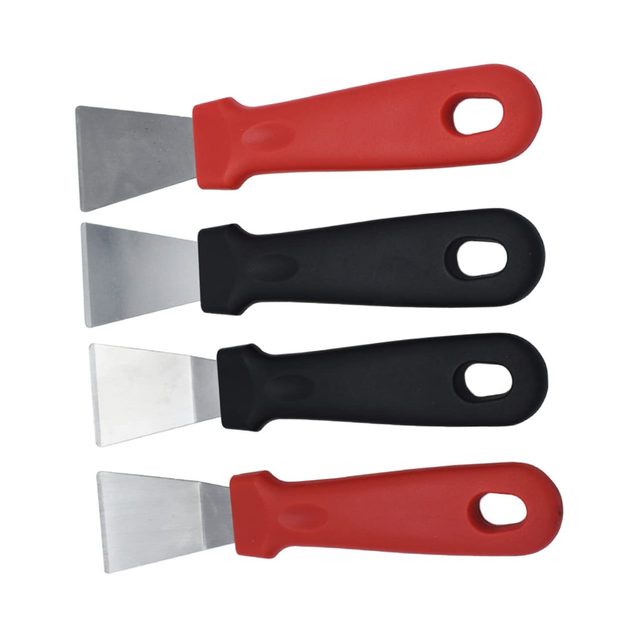 Schaufelset Aus Edelstahl, 4-teiliges Set, Ergonomische Reinigungswerkzeuge.