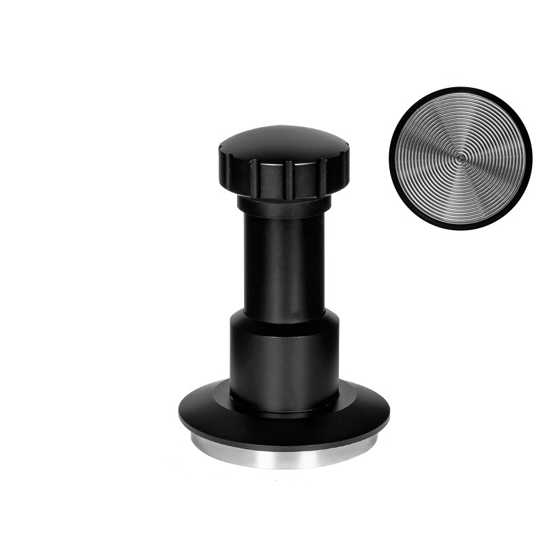 53-mm-kaffeetamper, Elastischer Tamperhammer Mit Konstantem Druck, Espressowerkzeug Aus Edelstahl
