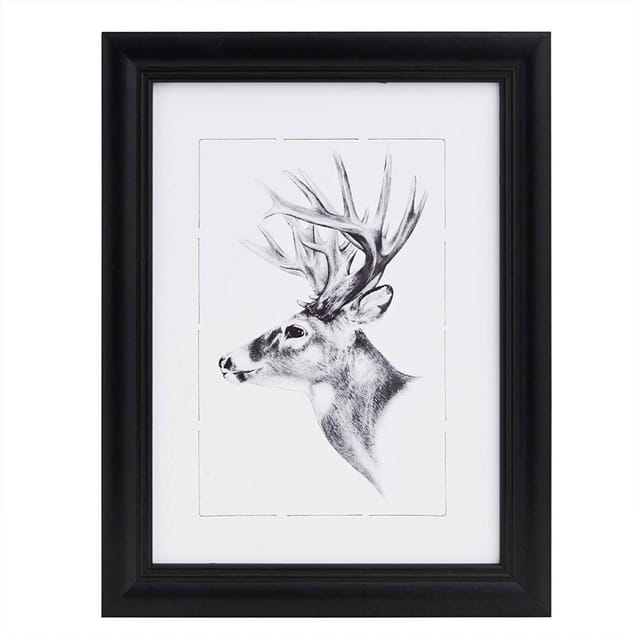 Bilderrahmen Fotogalerie, Holz Rahmen, Glasscheibe, Artos Stil schwarz 10x15 cm - Woltu
